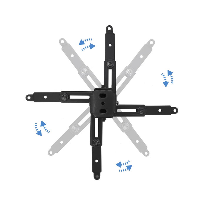 Tooq Soporte de Techo para Proyector PJ2012T-B Inclinable Negro